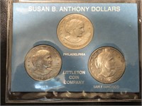 1979 Susan B Anthony dollar mint set