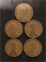 1916 1917 and 1918 wheat pennies