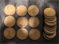 22- 1919 Wheat pennies