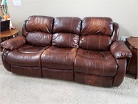 Recliner Leather Sofa