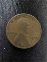 1927 Lincoln wheat penny