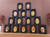 (14) Buddha Faces - Art