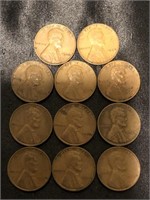 11- 1938 Lincoln wheat pennies