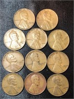 1940, 1940D, 1940S Lincoln wheat pennies