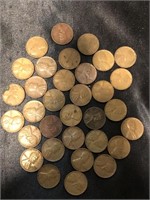 1948S Lincoln wheat pennies