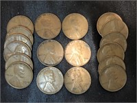 1950 S Lincoln wheat pennies