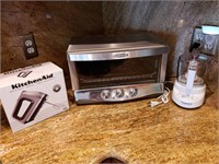 Toaster Oven, Mixer, Food Processor