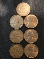 1958 Lincoln wheat pennies