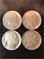 4- Buffalo nickels