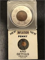 Lucky advertising Penny and inflation Penny