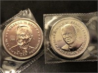 Commemorative presidential coins