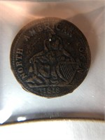 1818 North American token