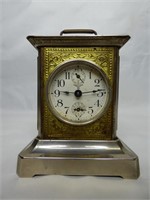 Antique K.C. Co Germany Muiscal Carriage Clock