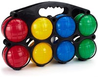 Beginner 4-Player Colourful 70mm Plastic Bocce