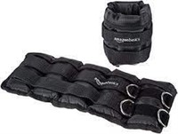 Basics Adjustable 5 Pound Ankle and Leg Weights