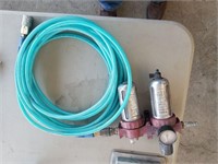 air regulator and hose