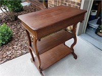 Antique Side Table w/drawer
