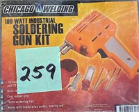 New Chicago Welding Soder Gun Kit