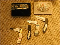 5- Civil War Themed Knives