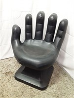 Vintage Black Reproduction Hand Chair