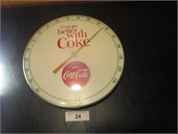 Vintage Metal Coca-Cola Thermometer