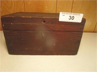 Wooden Sewing Box