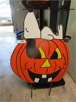 Snoopy Halloween Wood Cutout