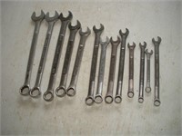 Craftsman Assorted Combination Wrenches  SAE