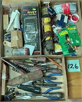 (3) Boxes of Hand Tools
