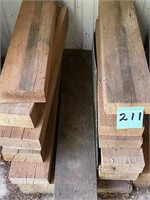 Stack of Hardwood Blocking