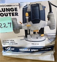 New Chicago 1.5 h.p. Plunge Router