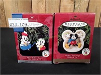 Hallmark Mickey Mouse Keepsake Ornaments
