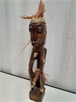 2ft. Solid Wood Carved African Figure
