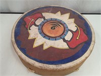A. Guyot Signed Ceremonial Drum