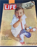 Life Magazine November 24, 1961 kennedy baby