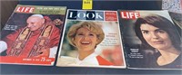 Life Magazine 1958, 1964, Look Jacqueline Kennedy