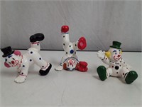 Japanese Porcelain Clowns