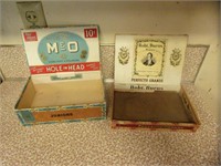 2 Cigar Boxes
