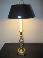 Brass Base & Metal Shades Table Lamp