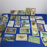 50 Various Postcards