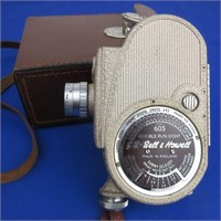Vintage Bell & Howell Movie Camera Model 605