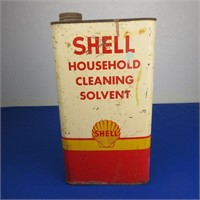 Vintage Shell Household Cleaning Tin