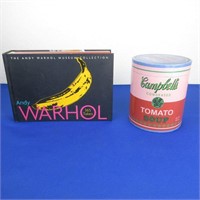 Andy Warhol Book & Campbell Soup Puzzle