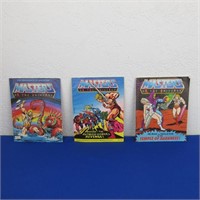 3 Masters of the Universe Booklets 5.25" H x 4" W