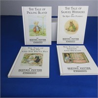 4 Beatrix Potter Books Pigling Bland,