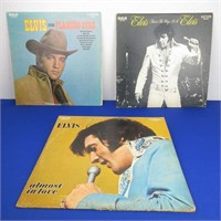 3 Elvis LP's  Flaming Star