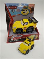 Disney Pixar Shake & Go Jeff Corvette New in Box