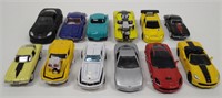 Lot of 12 Various Die Cast Toy Cars