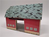 Vintage Ohio Art Tin Litho Barn