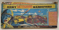 Vintage Army Battleground Maneuvers Set W/ Box